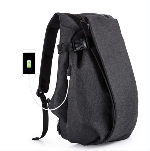 Men's fashion trend backpack Korean version of the backpack backpack male college sports and leisure computer travel bag - Image 5