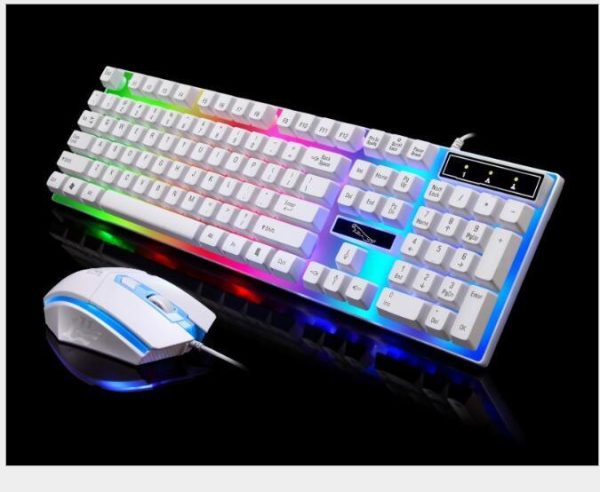 G21 Wired U U Mouse And Keyboard Set Suspended Lighting Mechanical Feel Game Mouse And Keyboard Set - Image 5