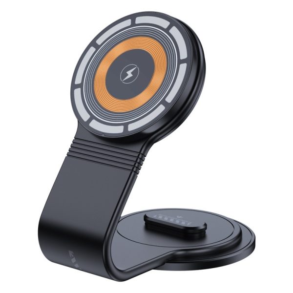 Large Screen Dashboard Bending Magnetic Suction Wireless Charger On-board Bracket - Image 5