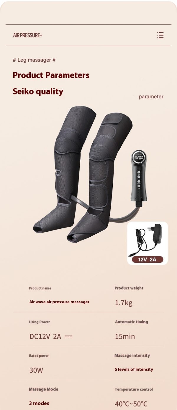 Pneumatic Massager For Kneading Legs - Image 5