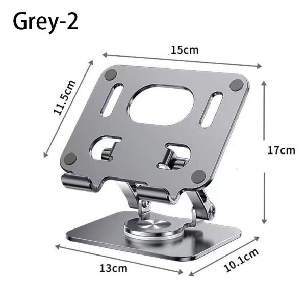 Tablet Stand Rotates 360Degrees Folding Portable - Image 4