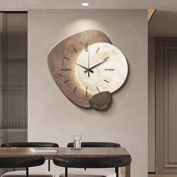 Lucky Stone Restaurant Clock Wall Clock - Image 2