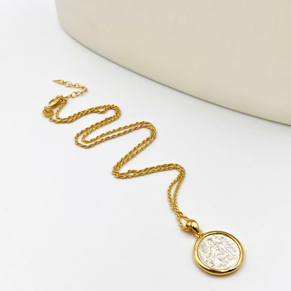 Women's High-grade Element Portrait Sterling Silver Necklace - Image 9