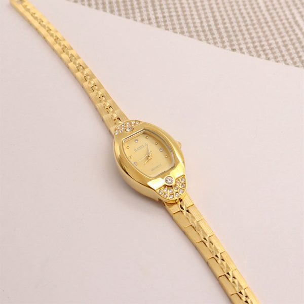 Women's Fashion Alluvial Gold Vintage Pineapple Pattern Watch - Image 4