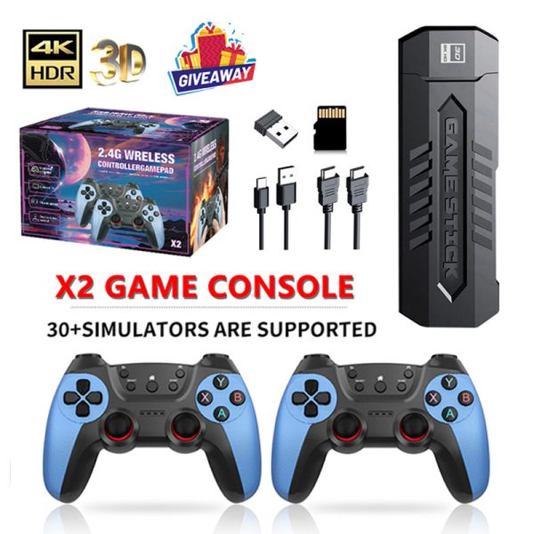 X2 Blue Game Console 4K Double Connection Battle Wireless - Image 4