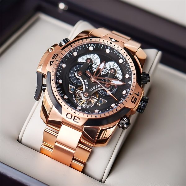 Men's Mechanical Watch Large Dial Waterproof Strong Luminous - Image 5