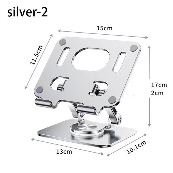 Tablet Stand Rotates 360Degrees Folding Portable - Image 3