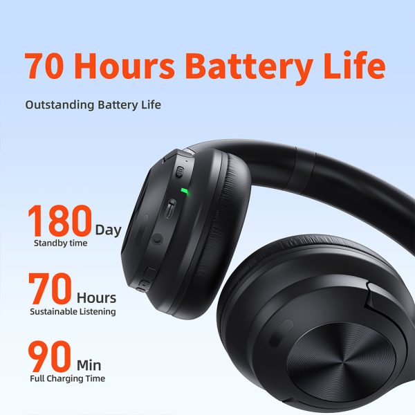 ANC Gaming Headset Active Noise Reduction Wireless Bluetooth Headset - Image 9