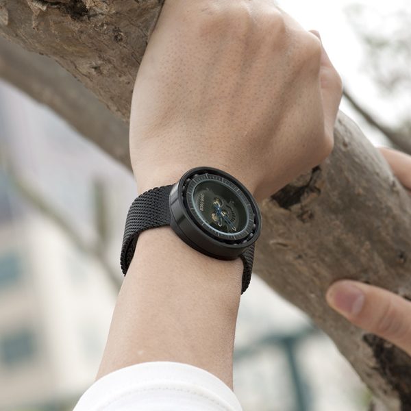 All-wood watch quartz watch three-eye multi-function watch - Image 4