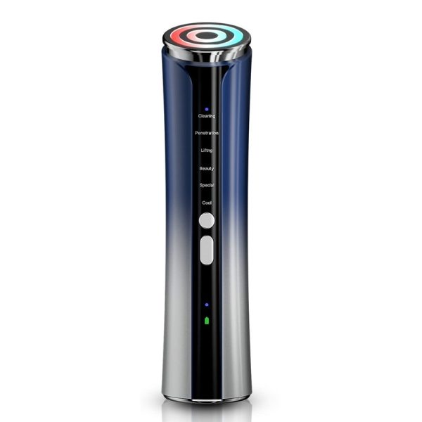 Beauty Instrument Household Color Light EMS Lifting Skin Rejuvenation Massage Cleaning 6-in-1 - Image 4