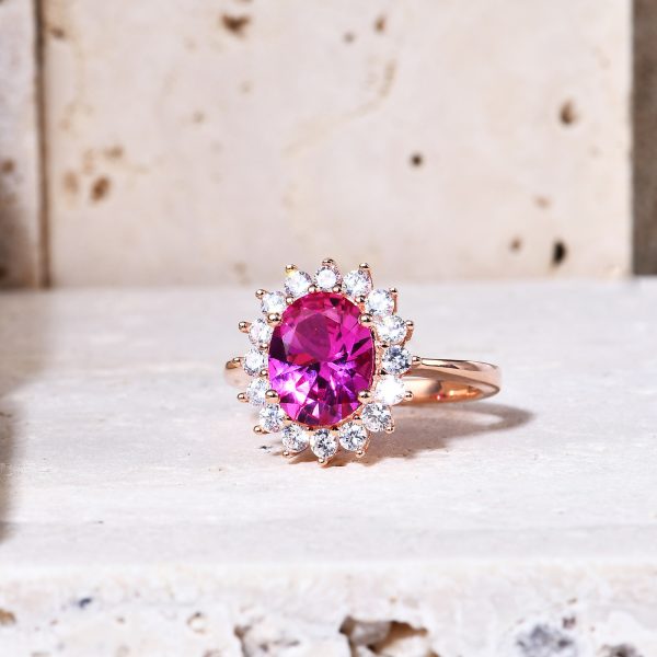 Women's Fashion Simple Ring Inlaid With Gem - Image 10