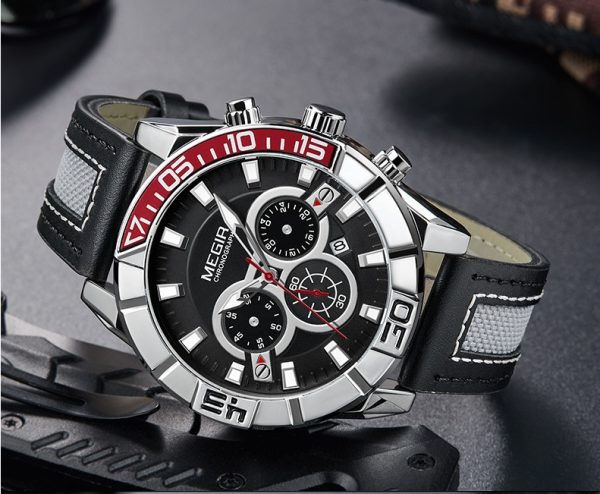 Luminous Calendar Large Dial Men's Quartz Watch - Image 5