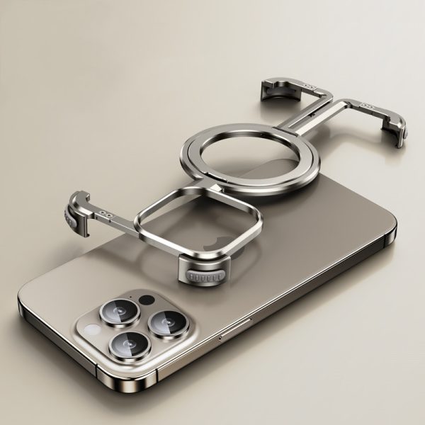 Phone Case Metal Frameless With Four Corners For Anti Drop Heat Dissipation - Image 4