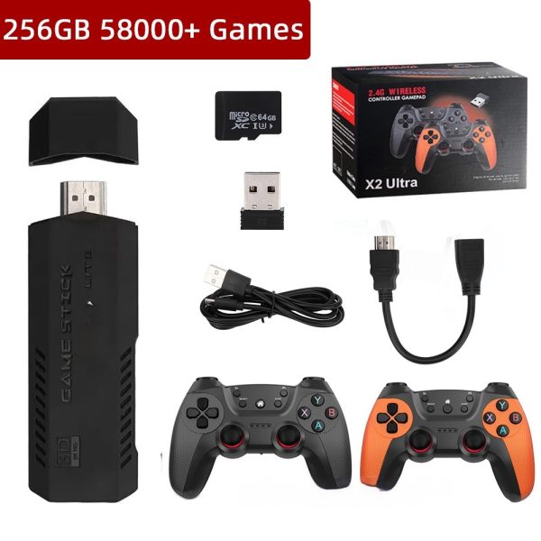 X2 Ultra Home TV Game Console HD 24g Wireless HDMI Double Player Arcade 3D - Image 9