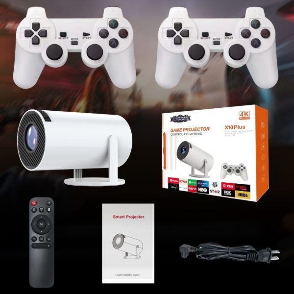 Barrel X10 PLUS Portable Home Smart Wall Projection Game Machine HD Projector - Image 2