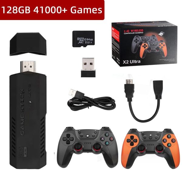 X2 Ultra Home TV Game Console HD 24g Wireless HDMI Double Player Arcade 3D - Image 10