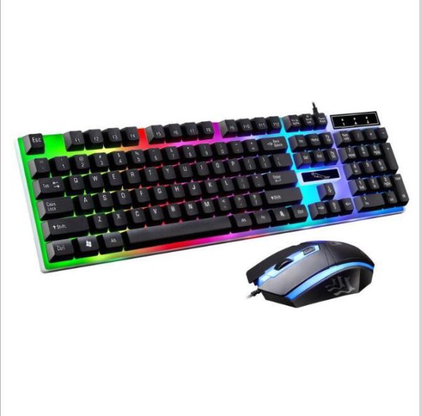 G21 Wired U U Mouse And Keyboard Set Suspended Lighting Mechanical Feel Game Mouse And Keyboard Set - Image 4