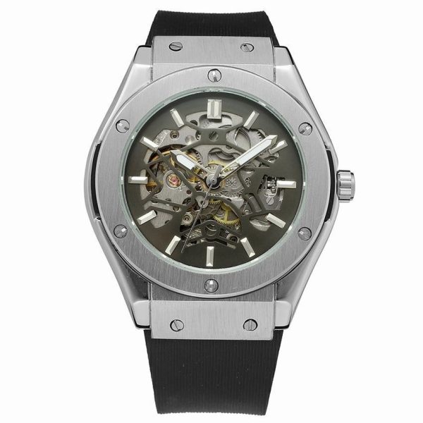 Vintage skeleton mechanical watch - Image 3