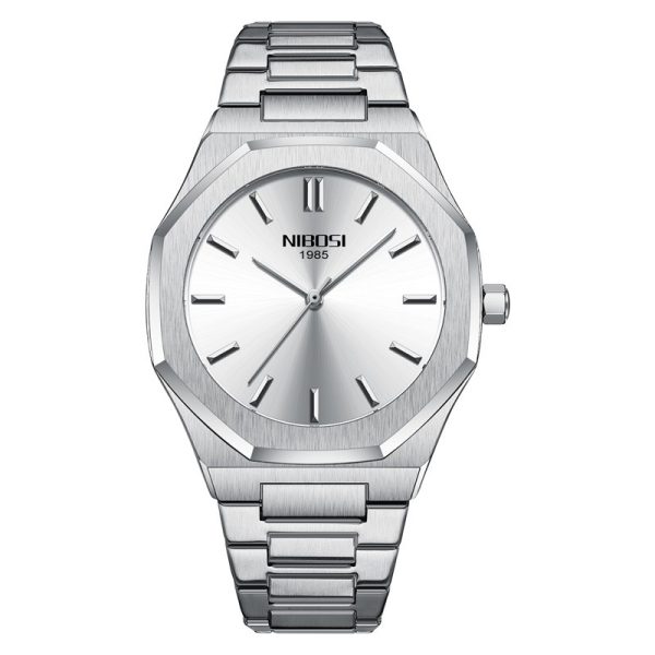 Simple Gold Men's Watch Student Quartz Watch - Image 2