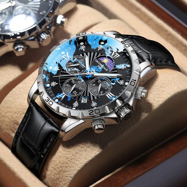 Men's Mechanical Full-automatic Waterproof Advanced Quartz Watch - Image 6