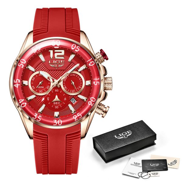 Quartz Men's Waterproof Watch Multi-function - Image 9