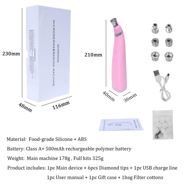 Micro-carved Microcrystal Portable Rechargeable Handheld Skinning Machine - Image 5