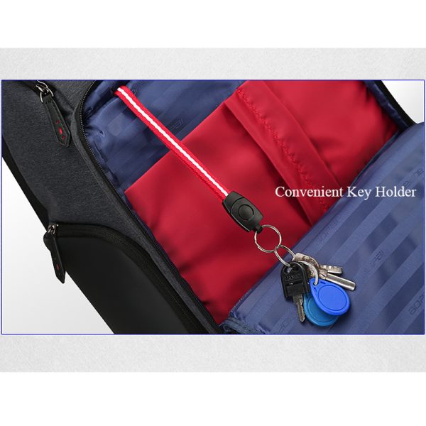 Business Men's Large Capacity Shoulder Travel Usb Men's Backpack - Image 4
