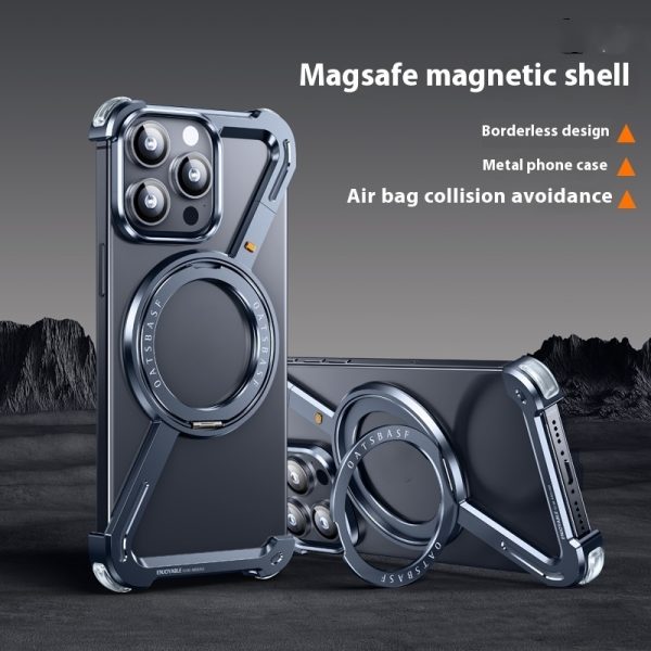 Metal Seamless Hollow Heat Dissipation Magnetic Bracket - Image 3