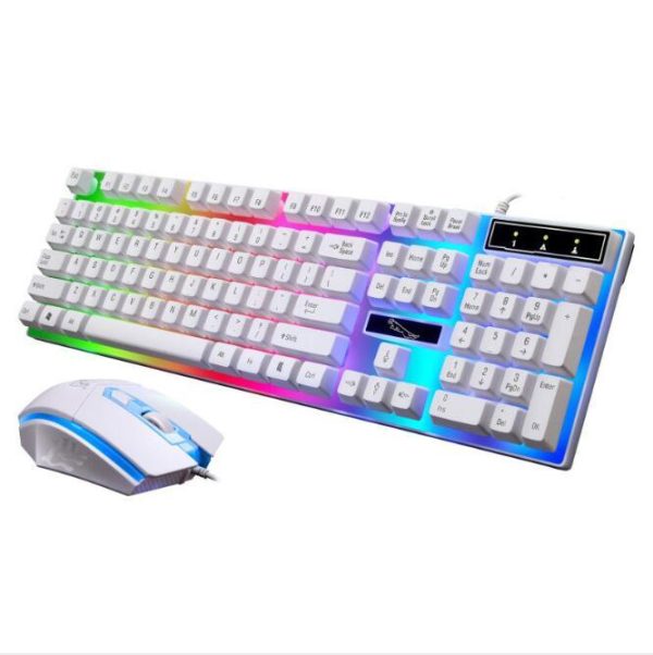 G21 Wired U U Mouse And Keyboard Set Suspended Lighting Mechanical Feel Game Mouse And Keyboard Set - Image 6