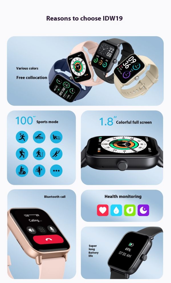 Multi Functional Sports Mode Smartwatch - Image 8