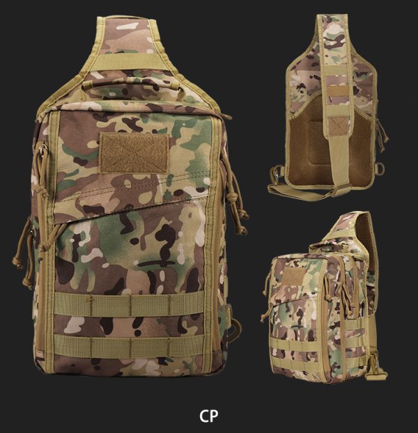 Multi Functional Tactical Camouflage Casual One Shoulder Diagonal Bag - Image 9