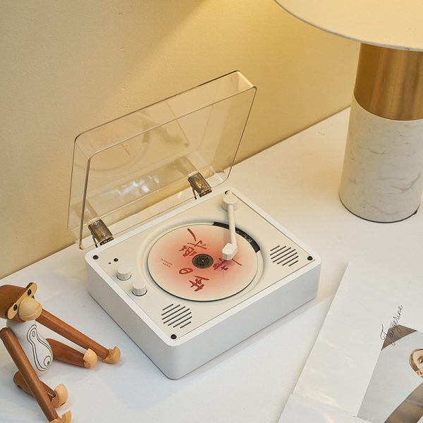 Wooden Vintage Portable Tray CD Player Player - Image 3