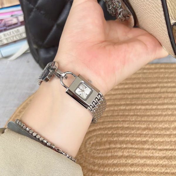 Lock Head Fashion Steel Watch Female Small Dial - Image 3