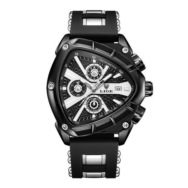 Polygon Men's Multi-waterproof Luminous Calendar Watch - Image 9