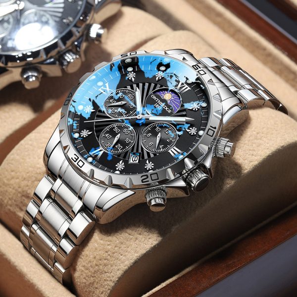 Men's Mechanical Full-automatic Waterproof Advanced Quartz Watch - Image 3