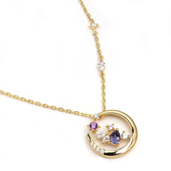 Romantic Garden Cordierite Necklace Designed By Minority - Image 5