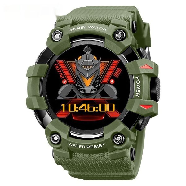 Intelligent Waterproof Student Double Luminous Men's Water-proof Watch - Image 7
