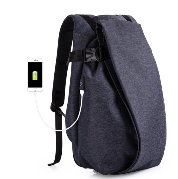 Men's fashion trend backpack Korean version of the backpack backpack male college sports and leisure computer travel bag - Image 2