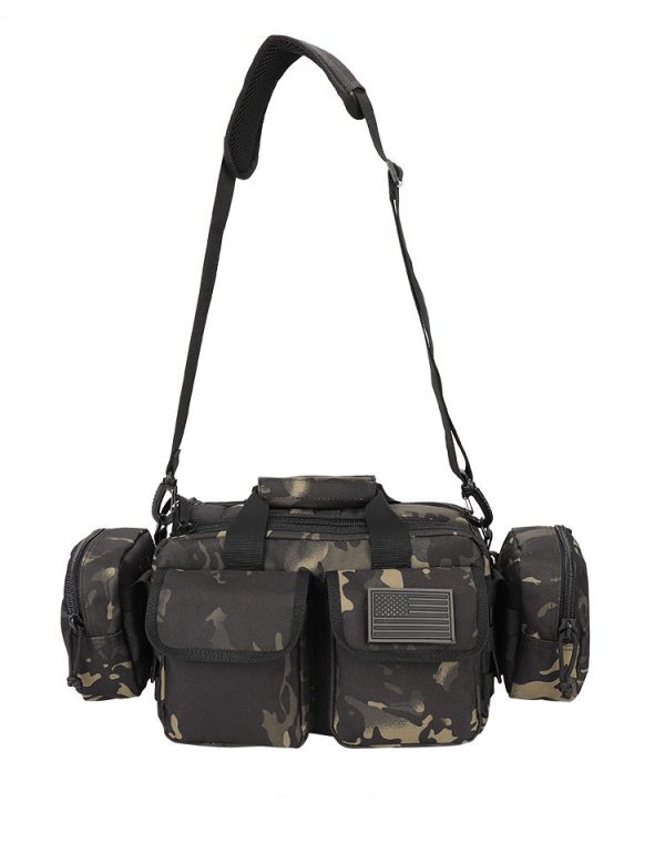 Outdoor Multi-function Tool One Shoulder Camouflage Camera Bag - Image 6