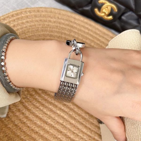Lock Head Fashion Steel Watch Female Small Dial - Image 6