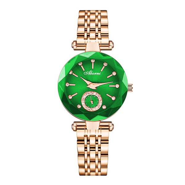 Women's Fashion Simple Cut Quartz Watch - Image 5