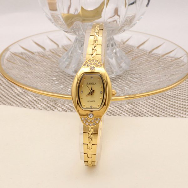 Women's Fashion Alluvial Gold Vintage Pineapple Pattern Watch - Image 7
