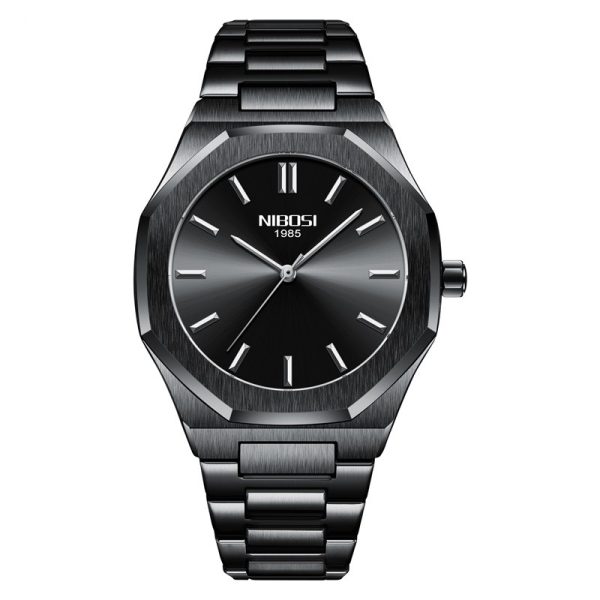 Simple Gold Men's Watch Student Quartz Watch - Image 3