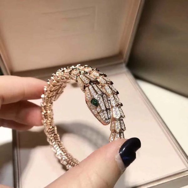 Brass Gold Plated Micro Set Diamond Bracelet Ring Set - Image 3