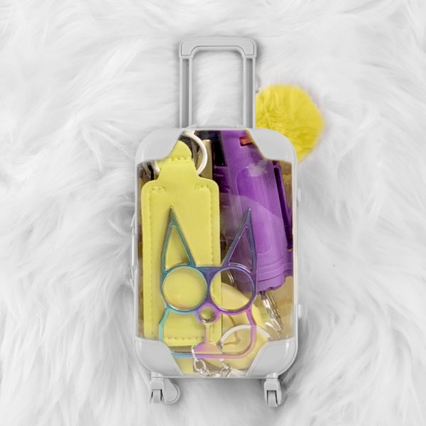 Personalized Design Self-defense Suitcase Set Plastic Key Chain - Image 2