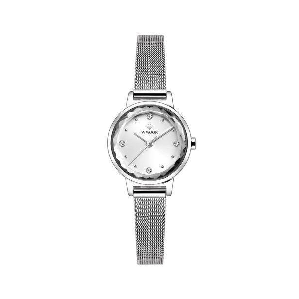 Fashion Simple Women's Quartz Watch Mesh Strap - Image 6