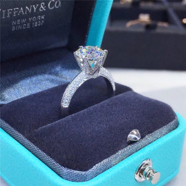 Half Of The Country Moissanite Diamond Ring Fidelity - Image 7