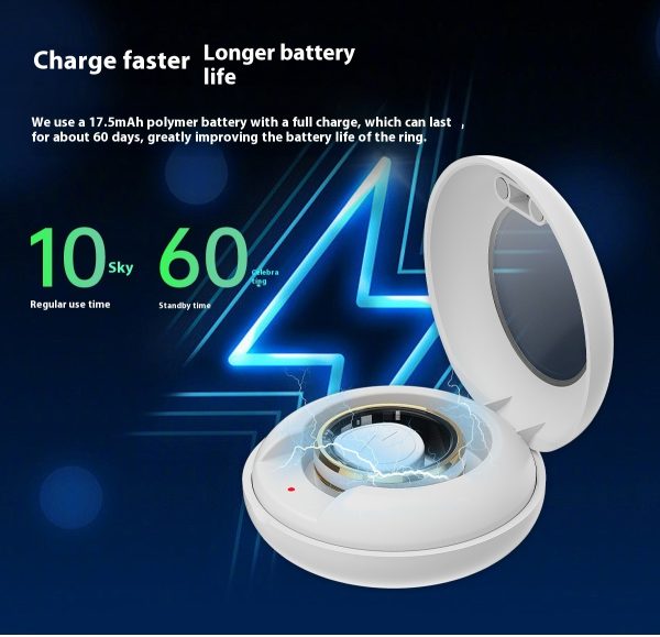 2024 Smart Ring For Men Women Heart Rate Blood Oxygen Monitoring Multi Sports Modes IP68 Waterproof Smart Rings For Android IOS - Image 3