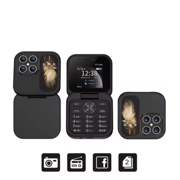 Folding Screen Dual Card Dual Standby 2G Mobile Phone - Image 5