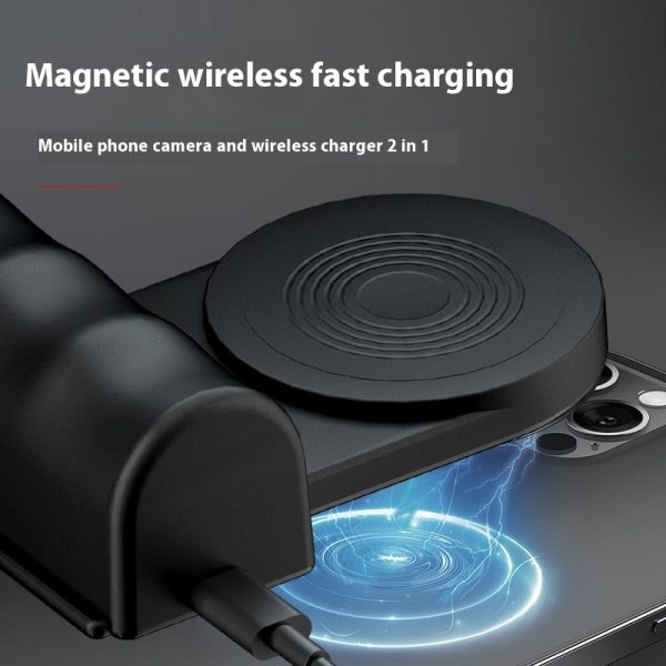 Wireless Charging Photography Live Streaming Phone Stand - Image 3